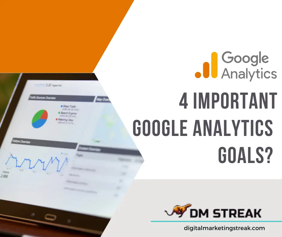 4 important Google Analytics Goals