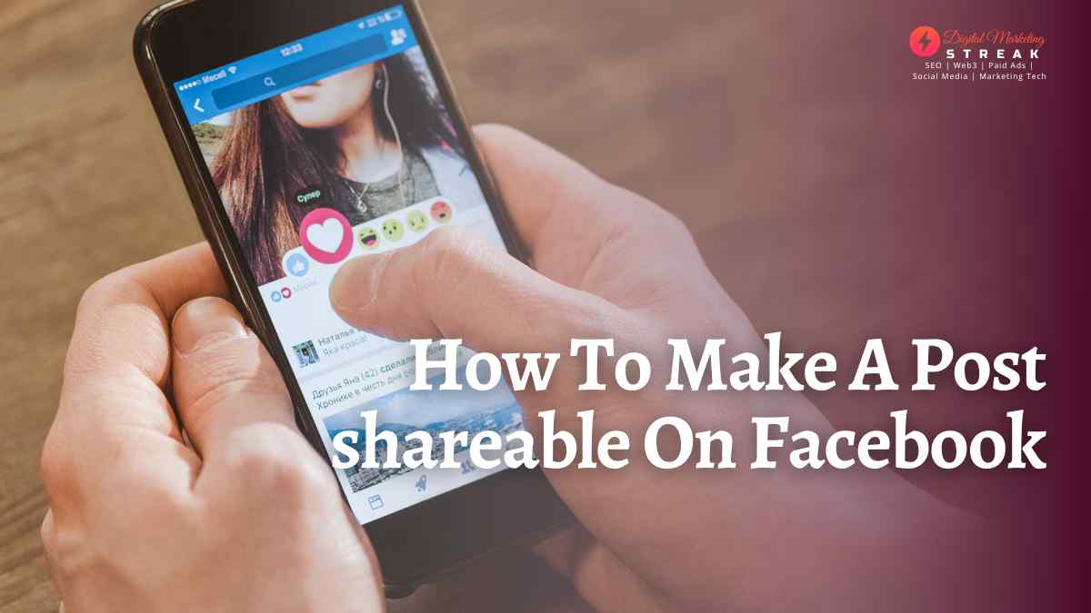 How To Make A Post shareable On Facebook