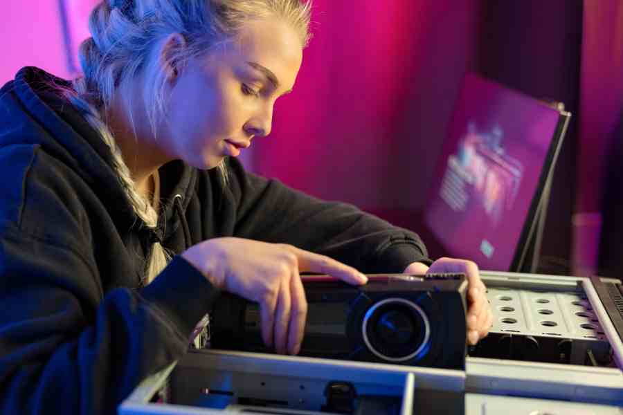 close up of gamer girl installing new gpu video ca 2022 08 02 00 09 25 utc 1