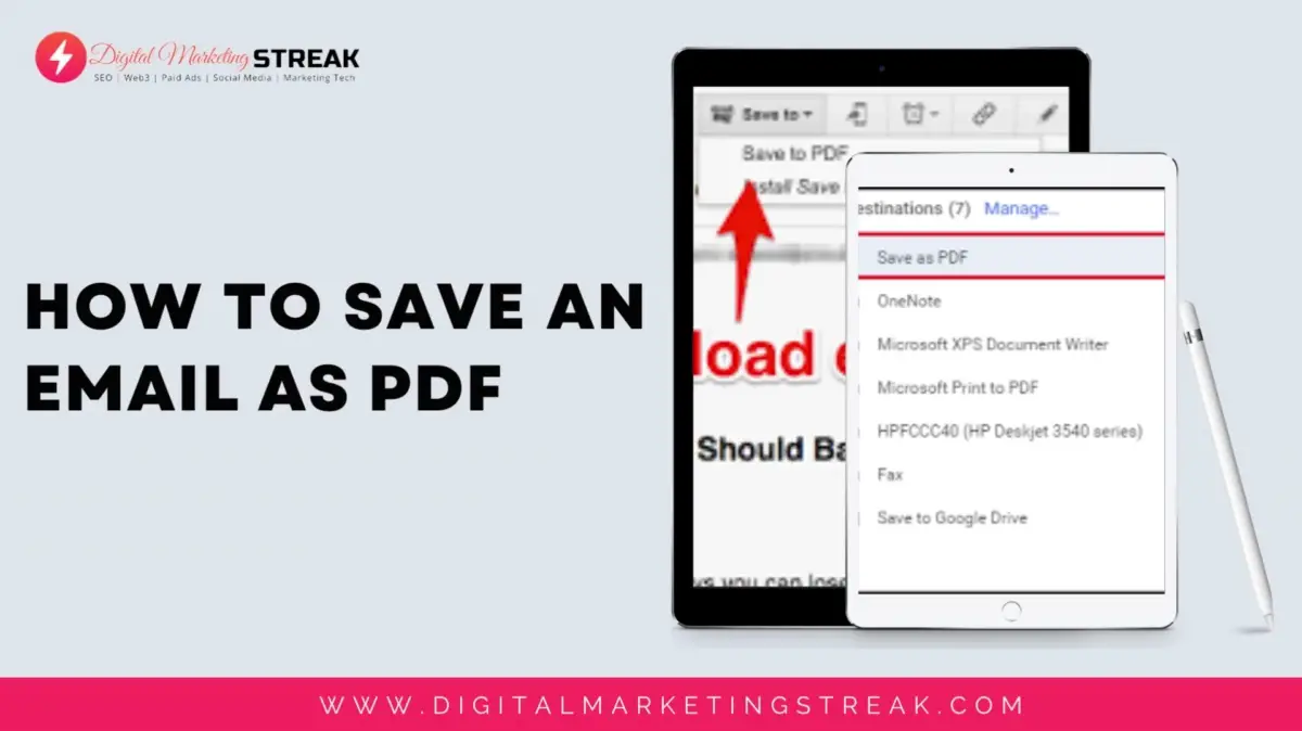How To Save An Email As PDF