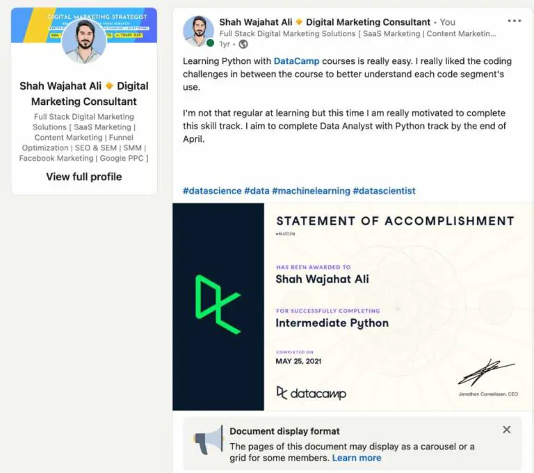 what-to-write-while-posting-a-certificate-on-linkedin-digital