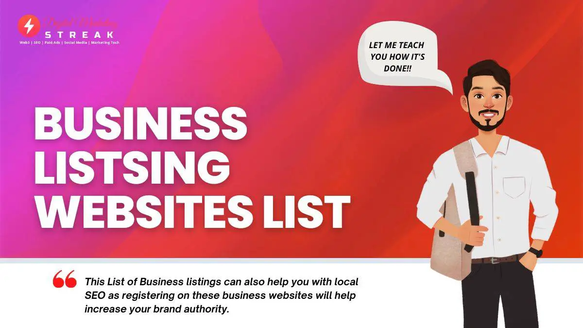 business listsing websites list 1
